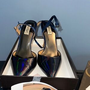 Badgley Mischa  Women's Iridescent navy blue Heels